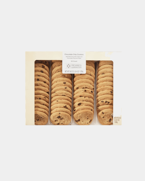 Chocolate Chip Cookies, 36 Oz, 52 Count