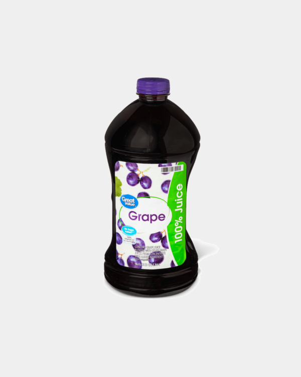 Great Value Grape 100% Juice, 96 fl oz