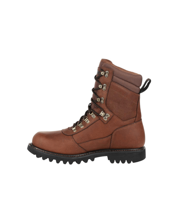 Men's Rocky Ranger Waterproof 800G Insulated Outdoor Boot Brown Full Grain Leather 13 M