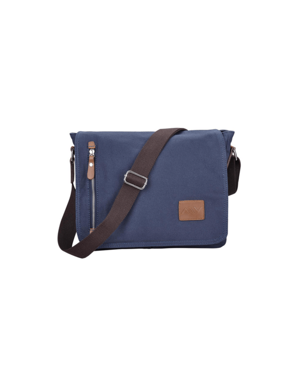 AW™ 14" Vintage Canvas Cross Body Schoolbag