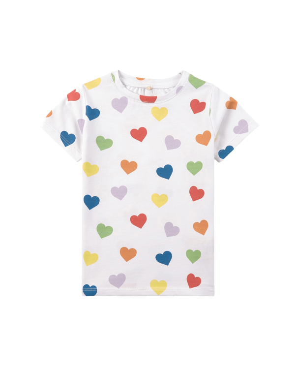 Hearts T-Shirt White