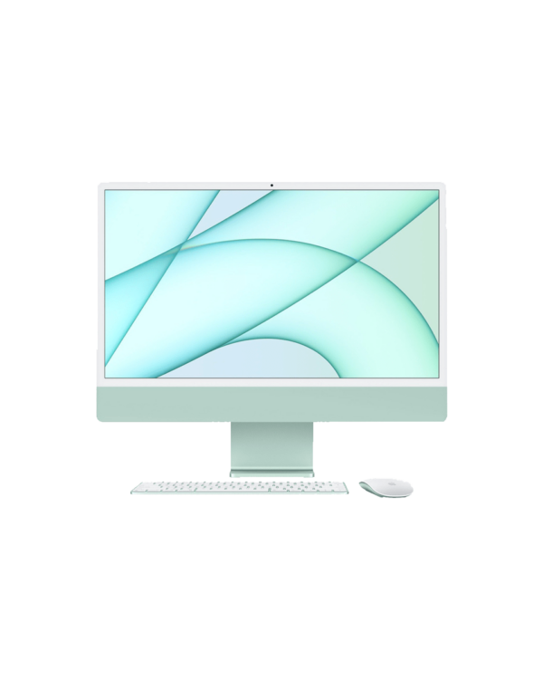 Apple iMac 24" All-In-One Computer, Apple M1, 8GB RAM, 512GB SSD, macOS Big Sur, Green, MGPJ3LL/A