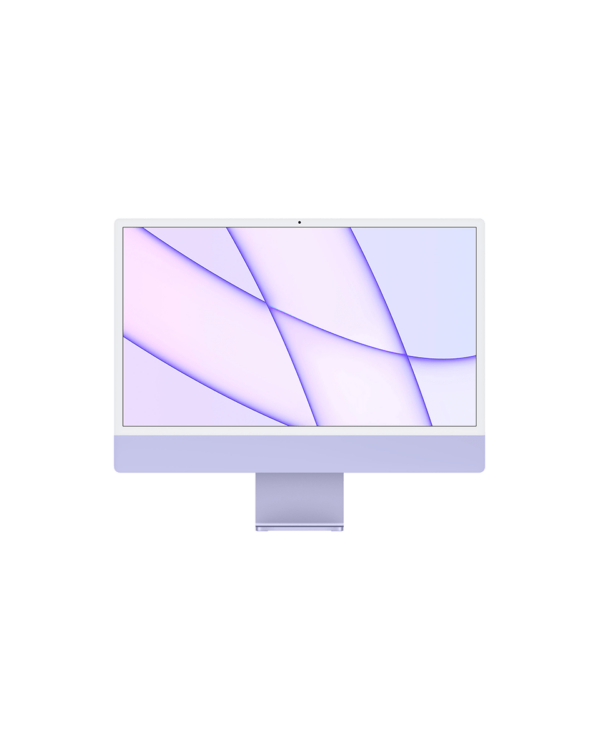 Purple 24‑inch iMac with Apple M1 chip